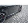Maxton Design Seitenschweller Ansatz für Audi RS3 8V FL Sportback schwarz Hochglanz