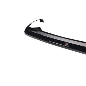 Maxton Design Front Ansatz V.6 / V6 für VW Golf 7 R / R-Line Facelift schwarz Hochglanz