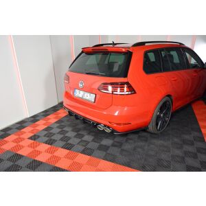 Maxton Design Heckdiffusor Ansatz für VW GOLF 7 R...