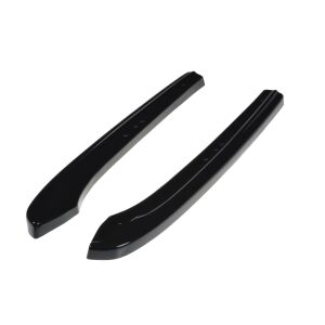 Maxton Design Heck Ansatz Flaps Diffusor V.1 / V1 für VW GOLF 7 R VARIANT FACELIFT  schwarz Hochglanz