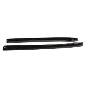 Maxton Design Heck Ansatz Flaps Diffusor V.1 / V1 für VW GOLF 7 R VARIANT FACELIFT  schwarz Hochglanz