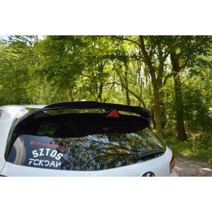 Maxton Design Spoiler CAP für Hyundai I30 N Mk3 Hatchback schwarz Hochglanz