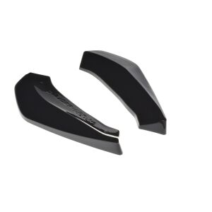Maxton Design Heck Ansatz Flaps Diffusor für NISSAN 350Z schwarz Hochglanz
