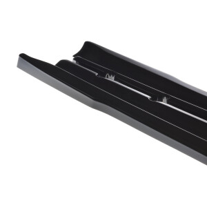 Maxton Design Seitenschweller Ansatz für NISSAN 350Z schwarz Hochglanz