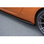 Maxton Design Seitenschweller Ansatz für NISSAN 350Z schwarz Hochglanz