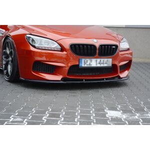 Maxton Design Front Ansatz für BMW M6 GRAN COUPÃ‰ schwarz Hochglanz