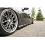 Maxton Design Seitenschweller Ansatz für MERCEDES CL 500 C216 AMGLINE schwarz Hochglanz