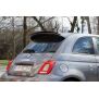 Maxton Design Spoiler CAP für FIAT 500 ABARTH MK1 FACELIFT schwarz Hochglanz