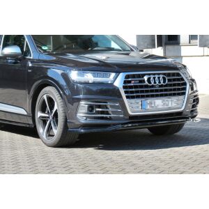 Maxton Design Front Ansatz für Audi SQ7 / Q7 S-Line Mk.2 schwarz Hochglanz