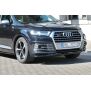 Maxton Design Front Ansatz für Audi SQ7 / Q7 S-Line Mk.2 schwarz Hochglanz