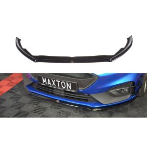 Maxton Design Front Ansatz V.3 / V3 für Ford Focus ST / ST-Line Mk4 schwarz Hochglanz