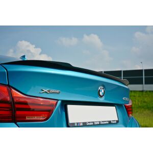 Maxton Design Spoiler CAP für BMW 4er F36 GRAN COUPÃ‰ schwarz Hochglanz