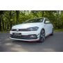Maxton Design Front Ansatz V.5 / V5 für VW POLO MK6 GTI  schwarz Hochglanz