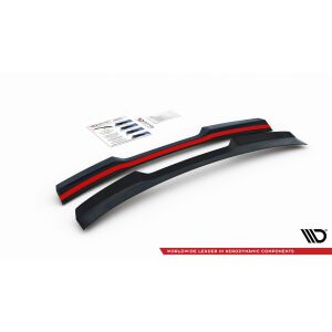 Maxton Design Spoiler CAP für VW POLO MK6 GTI schwarz Hochglanz