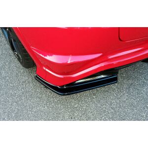 Maxton Design Heck Ansatz Flaps Diffusor für HONDA CIVIC VIII TYPE-R GP schwarz Hochglanz