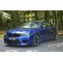 Maxton Design Seitenschweller Ansatz für BMW M5 F90 schwarz Hochglanz