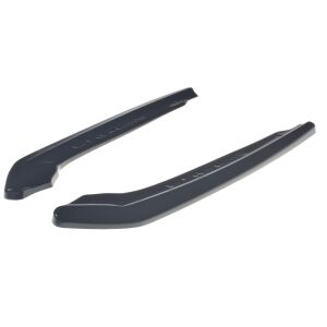 Maxton Design Heck Ansatz Flaps Diffusor für BMW M5 F90 schwarz Hochglanz