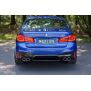 Maxton Design Mittlerer Heckdiffusor Ansatz für BMW M5 F90 schwarz Hochglanz