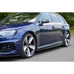 Maxton Design Seitenschweller Ansatz für Audi RS4 B9...