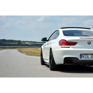 Maxton Design Seitenschweller Ansatz für BMW 6er F13 M Paket schwarz Hochglanz