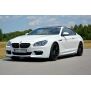 Maxton Design Seitenschweller Ansatz für BMW 6er F13 M Paket schwarz Hochglanz