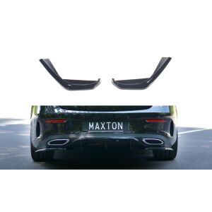 Maxton Design Heck Ansatz Flaps Diffusor für Mercedes-Benz E-Klasse W213 Coupe(C238) AMG-Line schwarz Hochglanz