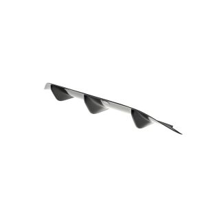Maxton Design Heckdiffusor Ansatz für Mercedes-Benz E-Klasse W213 Coupe (C238) AMG-Line schwarz Hochglanz