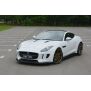 Maxton Design Front Ansatz V.1 / V1 für JAGUAR F-TYPE schwarz Hochglanz