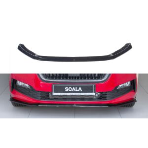 Maxton Design Front Ansatz V.3 / V3 für Skoda Scala schwarz Hochglanz