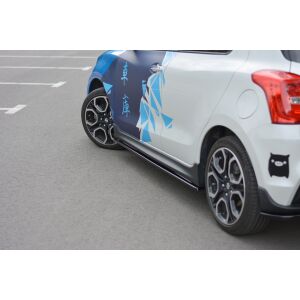 Maxton Design Seitenschweller Ansatz für SUZUKI SWIFT 6 SPORT schwarz Hochglanz