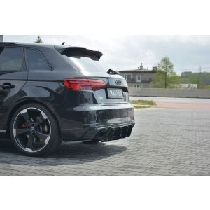 Maxton Design Heckschürze V.1 / V1 für Audi RS3...