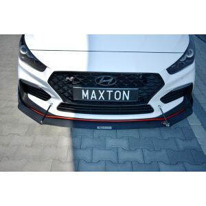 Maxton Design Racing Front Ansatz für HYUNDAI I30 Mk3 N