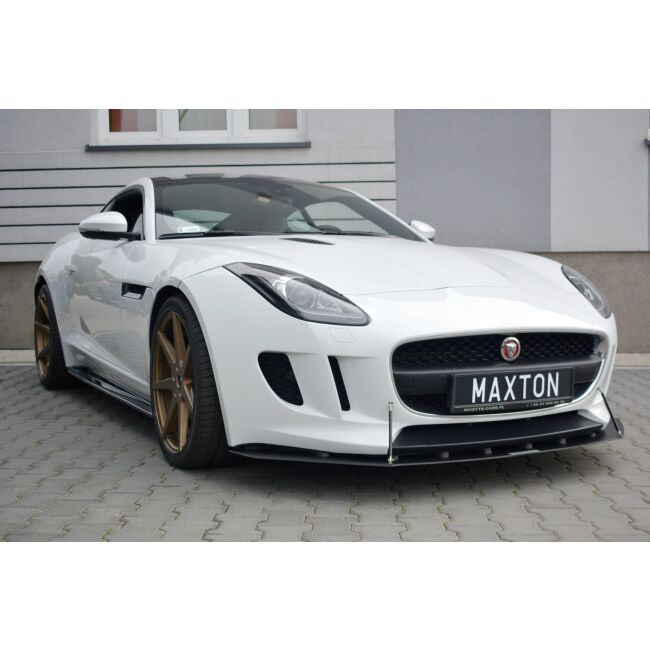 Maxton Design Racing Front Ansatz für JAGUAR F-TYPE