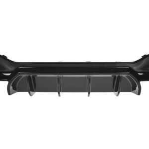 Maxton Design Heckdiffusor Ansatz für Bmw 1 F20/ F21 Facelift M-Power schwarz Hochglanz