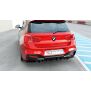 Maxton Design Heckdiffusor Ansatz für Bmw 1 F20/ F21 Facelift M-Power schwarz Hochglanz