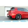 Maxton Design Heckdiffusor Ansatz für Bmw 1 F20/ F21 Facelift M-Power schwarz Hochglanz