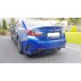 Maxton Design Mittlerer Heckdiffusor Ansatz für im DTM LOOK Lexus Rc schwarz Hochglanz