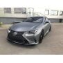 Maxton Design Front Ansatz V.1 / V1 für Lexus Rc schwarz Hochglanz