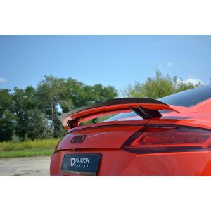 Maxton Design Spoiler CAP für Audi TT RS 8S schwarz Hochglanz