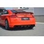 Maxton Design Heckdiffusor Ansatz für Audi TT RS 8S schwarz Hochglanz