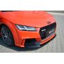 Maxton Design Front Ansatz V.2 / V2 für Audi TT RS 8S schwarz Hochglanz