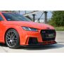 Maxton Design Front Ansatz V.1 / V1 für Audi TT RS 8S  schwarz Hochglanz