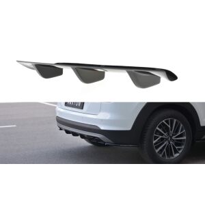 Maxton Design Heckdiffusor Ansatz für Hyundai Tucson Mk3 Facelift schwarz Hochglanz