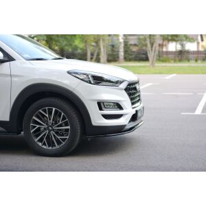 Maxton Design Front Ansatz V.2 / V2 für Hyundai Tucson Mk3 Facelift schwarz Hochglanz