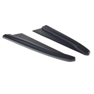 Maxton Design Heck Ansatz Flaps Diffusor für JAGUAR XF- R schwarz Hochglanz