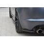 Maxton Design Heck Ansatz Flaps Diffusor für JAGUAR XF- R schwarz Hochglanz