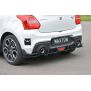Maxton Design Heckdiffusor Ansatz für Heckschürze für SUZUKI SWIFT 6 SPORT