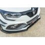 Maxton Design Front Ansatz V.1 / V1 für Renault Megane IV RS schwarz Hochglanz