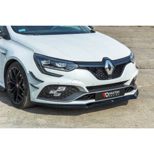 Maxton Design Front Ansatz V.2 / V2 für Renault Megane IV RS schwarz Hochglanz