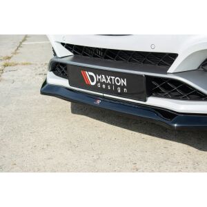 Maxton Design Front Ansatz V.2 / V2 für Renault Megane IV RS schwarz Hochglanz